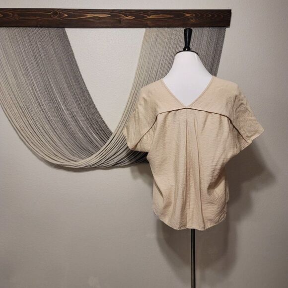 Alya Boho Beaded Blouse Sz M - Picture 3 of 6